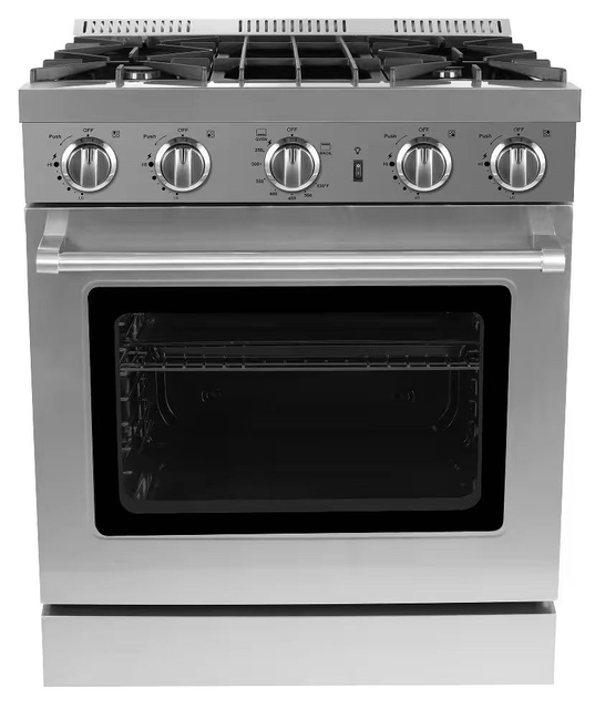 2025 Nuevo dise&ntilde;o, fabricaci&oacute;n en China, horno de gas independiente de 6 quemadores con piezas desmontadas del horno de panader&iacute;a